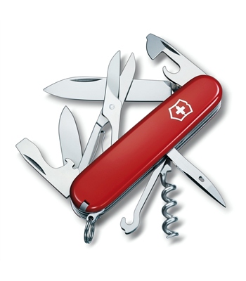 картинка Victorinox нож Climber красный 14 функций 1.3703 от интернет-магазина Тибет
