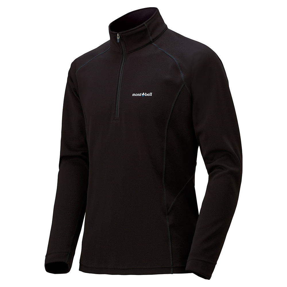 MontBell термобелье верх Wickron ZEO Thermal Long Sleeve Zip Shirt