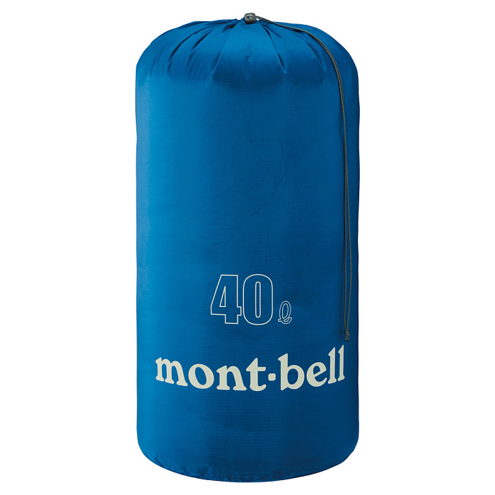 картинка MontBell мешок для вещей Light Stuff Bag 40л PRBL синий от интернет-магазина Тибет