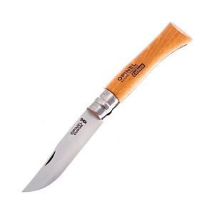 Opinel нож №10 VRI рукоять из бука, углеродистая сталь