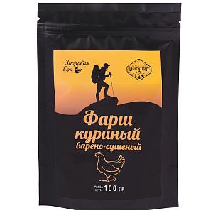 Здоровая Еда Фарш сушеный куриный 100 г