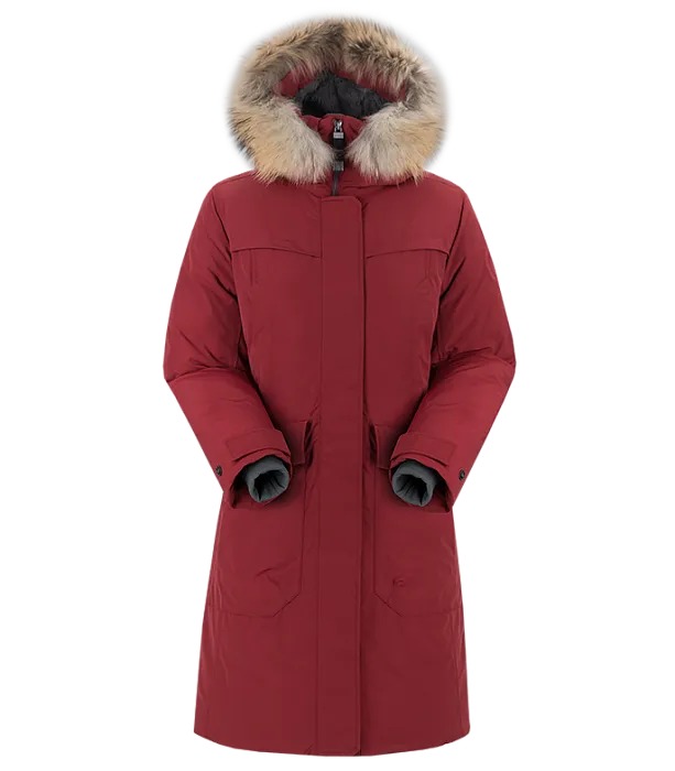 картинка Sivera пальто женское пуховое Баенка М 21 0862 от интернет-магазина Тибет