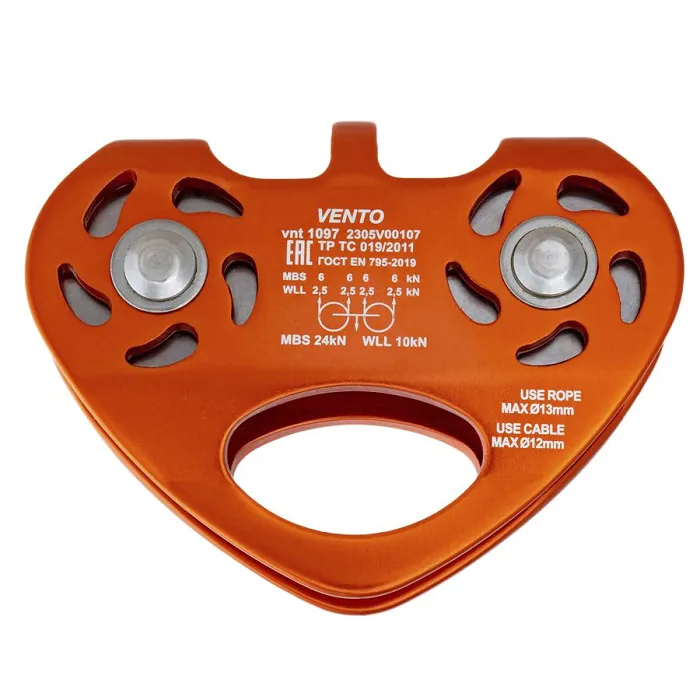 картинка Венто блок-ролик Tandem дюраль с подшипником от интернет-магазина Тибет