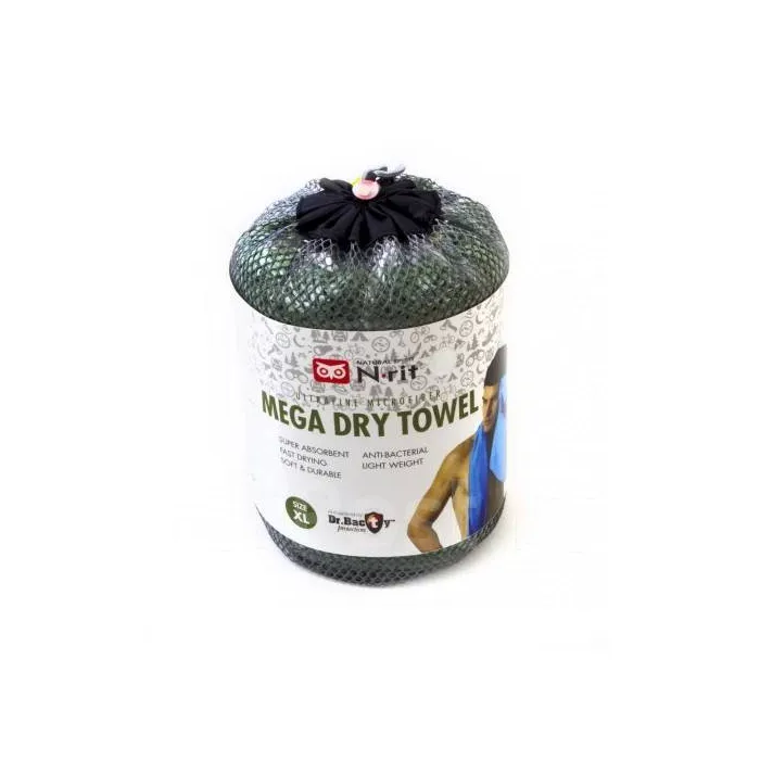 картинка N-Rit полотенце Mega Dry Towel 63.5x150 рXL от интернет-магазина Тибет