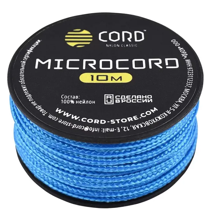 картинка Cord микрокорд катушка 10м carolina blue от интернет-магазина Тибет