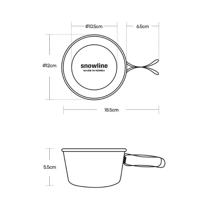 картинка Snow Line чашка Sierra Bowl 400мл от интернет-магазина Тибет