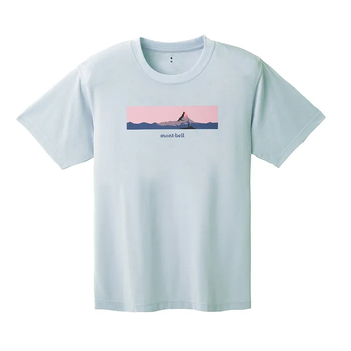 картинка MontBell футболка Wickron T Matterhorn Unisex от интернет-магазина Тибет
