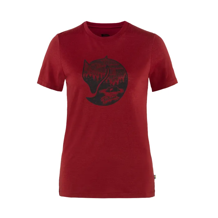 картинка Fjallraven футболка Abisko Fox SS W's от интернет-магазина Тибет