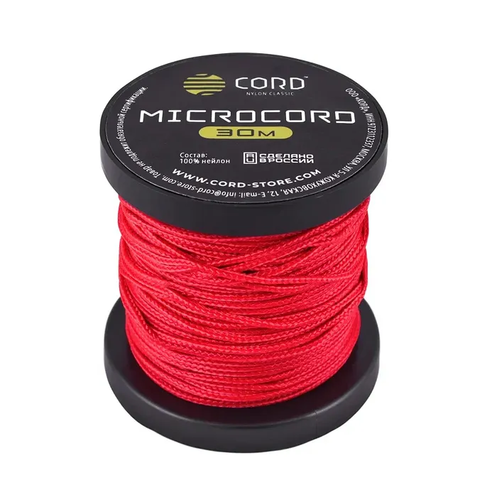 картинка Cord микрокорд катушка 30м red от интернет-магазина Тибет