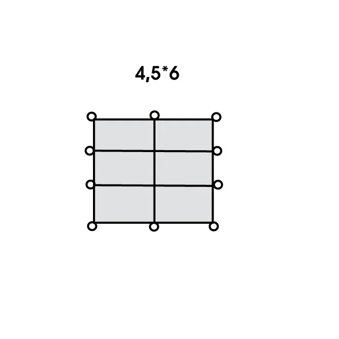 картинка Снаряжение тент групповой PU 4,5*6м от интернет-магазина Тибет