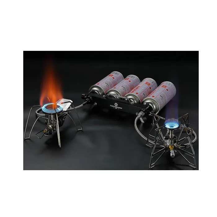 картинка CampingMoon газовая станция-адаптер на 4 баллона Black Butane Station 4T  от интернет-магазина Тибет