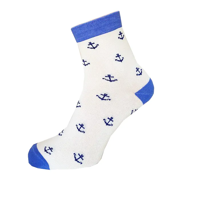 картинка Ever Neat носки сувенирные 100-005 якоря от интернет-магазина Тибет