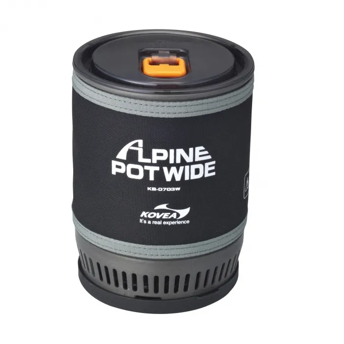 картинка Kovea горелка с кастрюлей Alpine Pot Wide 1л от интернет-магазина Тибет