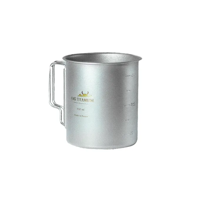 картинка AMG TITANIUM кружка складные ручки Single Cup 450мл титан от интернет-магазина Тибет