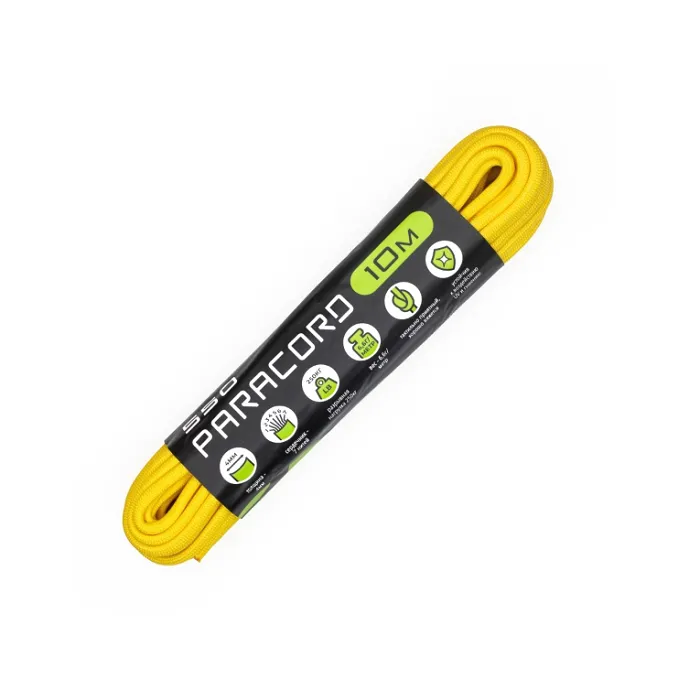 картинка Cord паракорд 550 nylon 10м lemon от интернет-магазина Тибет