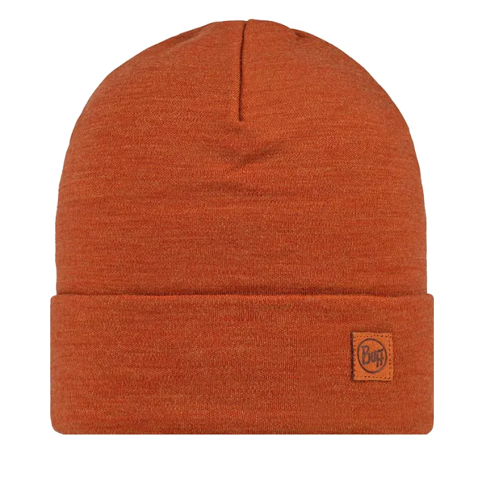 картинка Buff шапка Merino Heavyweight Solid Cinnamon от интернет-магазина Тибет