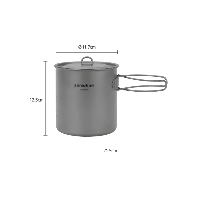 картинка Snow Line котелок Titanium Cookware 1250мл от интернет-магазина Тибет