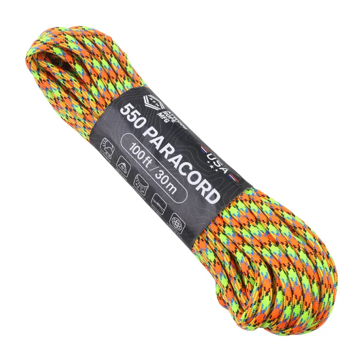 картинка Atwood Rope MFG паракорд 550 ATWOODROPE USA 100ft virus от интернет-магазина Тибет