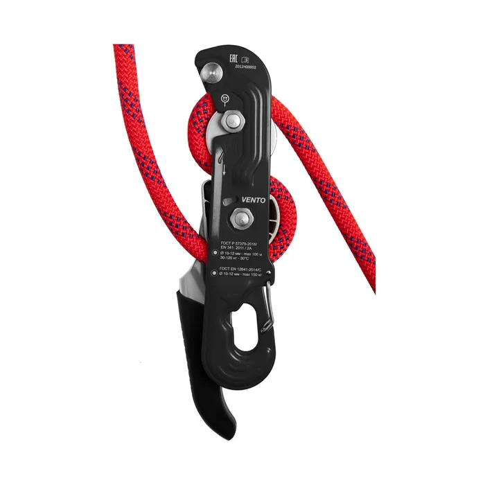 картинка Венто спусковое устройство Стопор-десантер черный от интернет-магазина Тибет