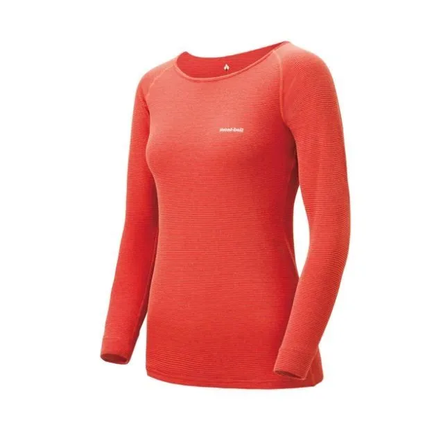 картинка MontBell термобелье верх Z-L MW Round Neck Shirt W's от интернет-магазина Тибет