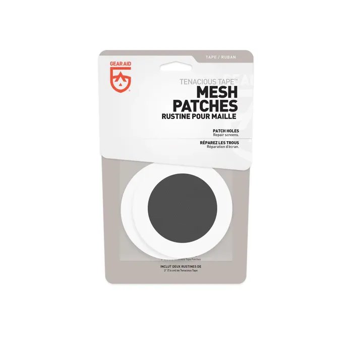 картинка Gear Aid комплект заплаток Tenacious Tape - Mesh Patches 7,6см от интернет-магазина Тибет