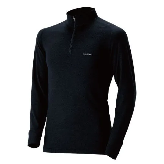 картинка MontBell термобелье верх Super Merino Wool M.W. High Neck от интернет-магазина Тибет