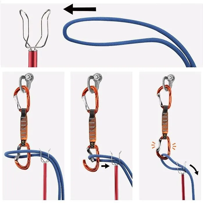 картинка Kailas палка для встегивания оттяжек Clip-Up Stick III EE201 от интернет-магазина Тибет