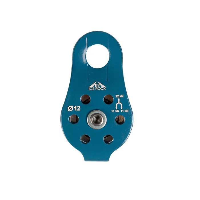 картинка Ice Rock блок-ролик дюраль фиксир. щечки с подшипником от интернет-магазина Тибет