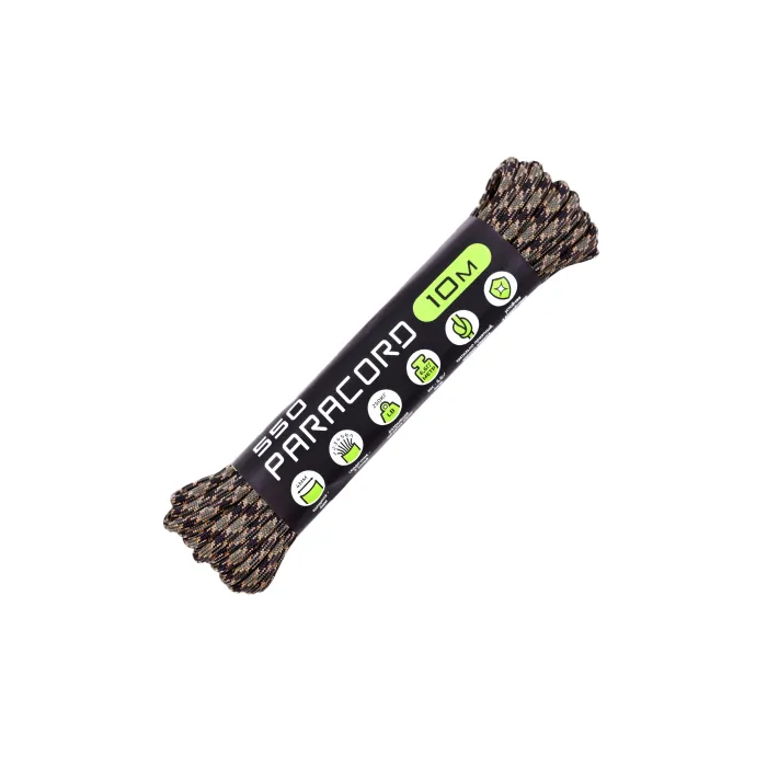 картинка Cord паракорд 550 nylon 10м forest camo от интернет-магазина Тибет