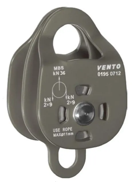 картинка Венто блок-ролик Twin 36 (дюраль, подшипник) от интернет-магазина Тибет