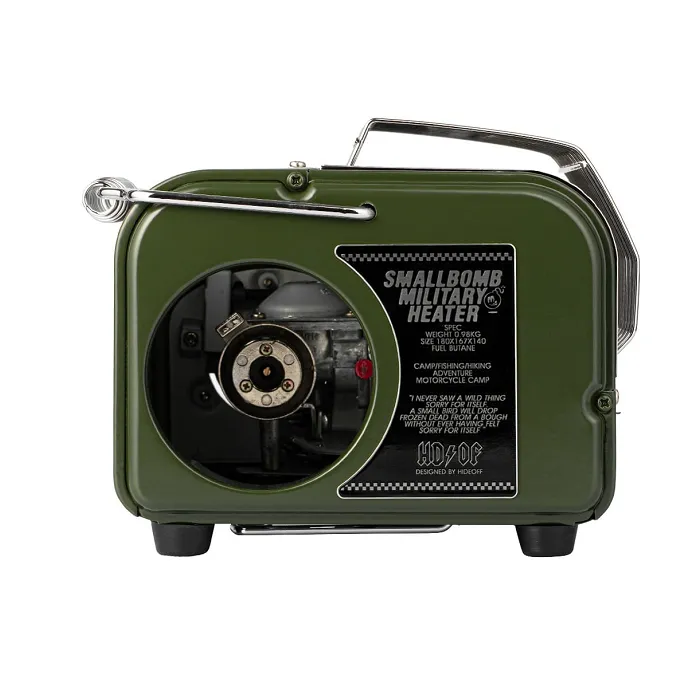 картинка CampingMoon обогреватель газовый Hideoff Small Bomb Military Heater от интернет-магазина Тибет