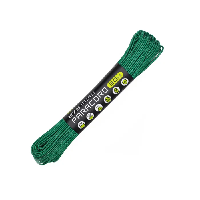 картинка Cord паракорд 275 nylon 30м световозвращающий emerald green от интернет-магазина Тибет