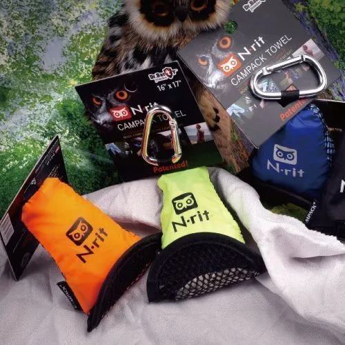 картинка N-Rit полотенце Campack Towel 58*64 рL от интернет-магазина Тибет