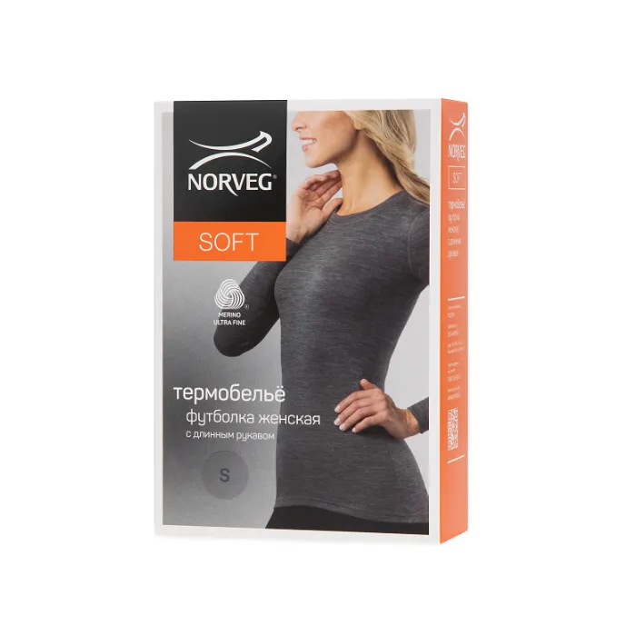 картинка Norveg термобелье Soft верх женский от интернет-магазина Тибет