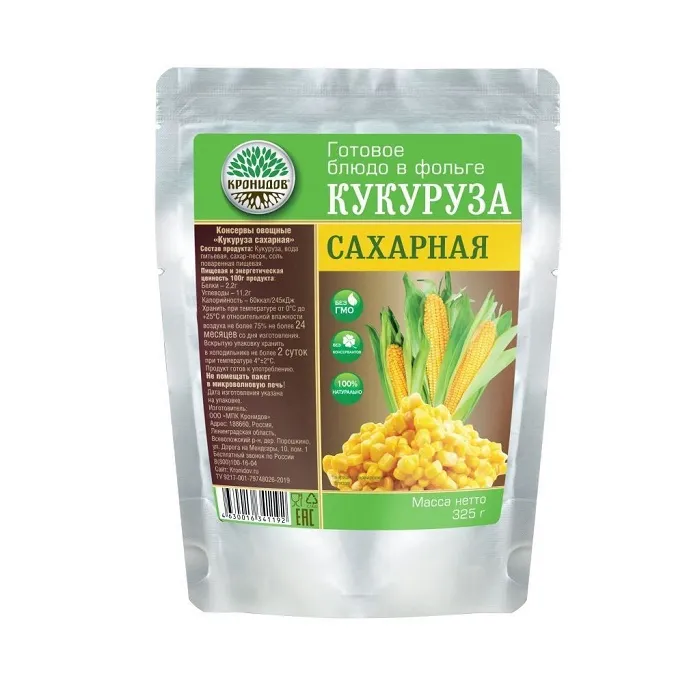 Кронидов - сахарная кукуруза 325г