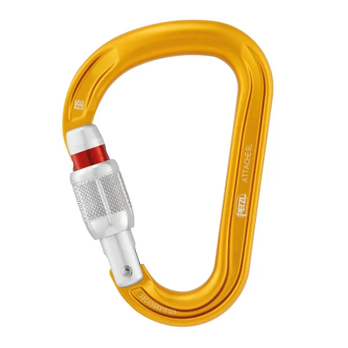 картинка Petzl карабин Attache Yelllow 2024 от интернет-магазина Тибет