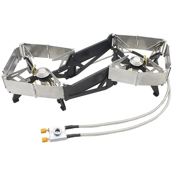 картинка BRS плита газовая двойная складная BRS-32 от интернет-магазина Тибет