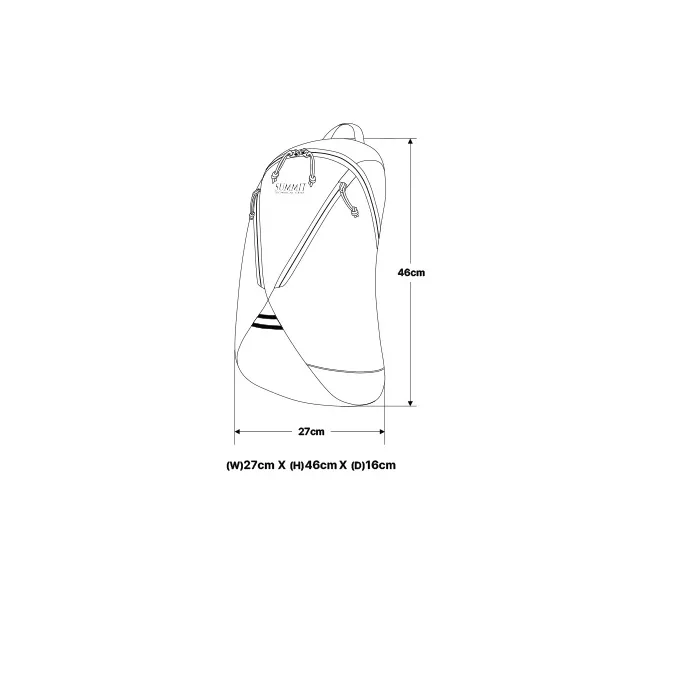 картинка Summit рюкзак складной Wallaby 15л  от интернет-магазина Тибет