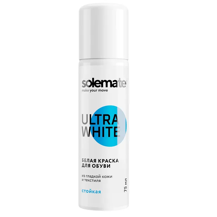 картинка Solemate краска для обуви Ultra White 75 мл от интернет-магазина Тибет