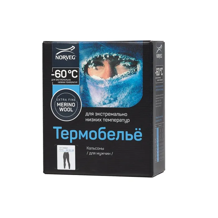 картинка Norveg термобелье -60 низ мужской от интернет-магазина Тибет