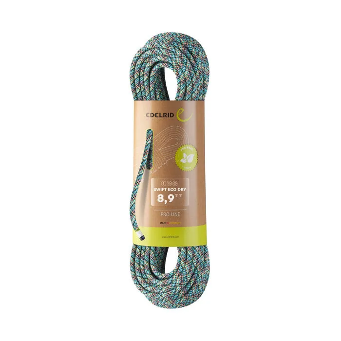 картинка Edelrid динамическая веревка Swift Eco Dry Ø 8,9мм 70м от интернет-магазина Тибет