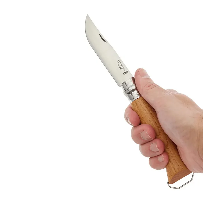 картинка Opinel нож со штопором и открывалкой №10 VRI рукоять из бука, Н/Ж от интернет-магазина Тибет