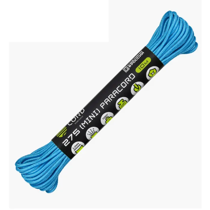 картинка Cord паракорд 275 nylon 10м carolina blue от интернет-магазина Тибет