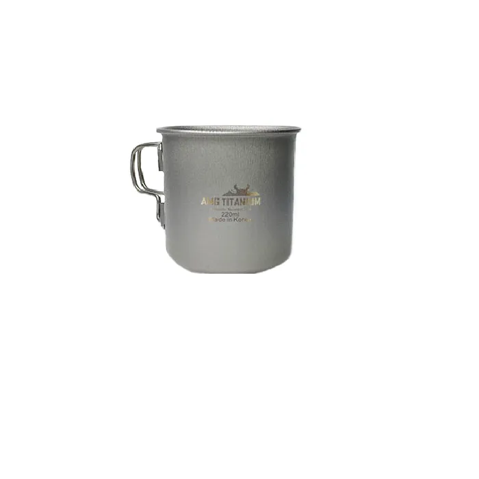 картинка AMG TITANIUM кружка складные ручки Single Cup 220мл титан от интернет-магазина Тибет