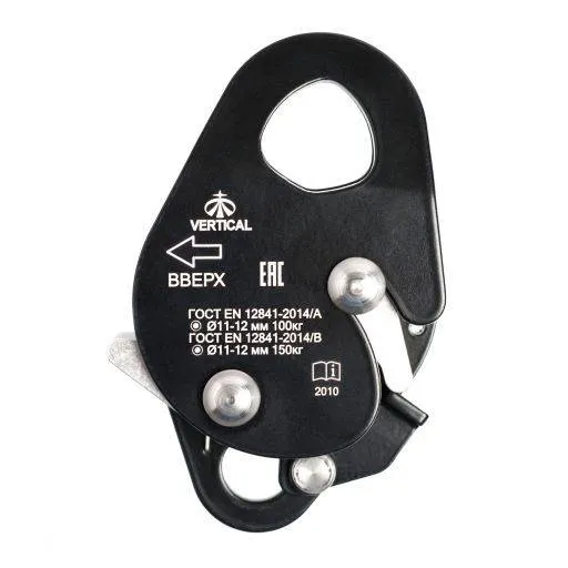 картинка Вертикаль зажим страховочный черный от интернет-магазина Тибет