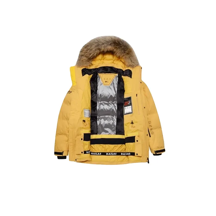 картинка Kailas куртка пуховая LT 0 Fur Collar Goose Down Unisex от интернет-магазина Тибет