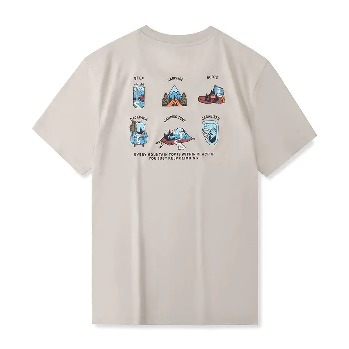 картинка Kailas футболка Outdoor Life Loose Cotton T-shirt KG2127116 от интернет-магазина Тибет