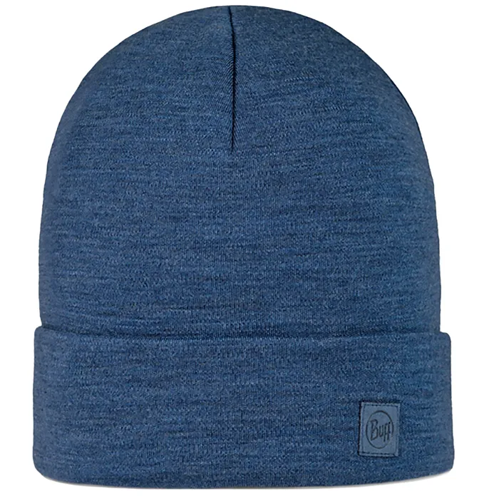 картинка Buff шапка Merino Heavyweight Hat Solid Night Blue от интернет-магазина Тибет