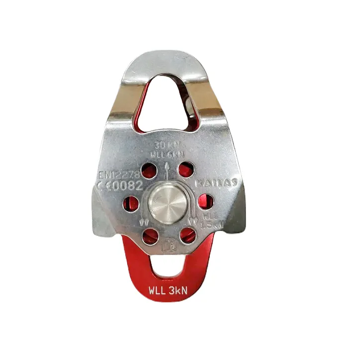 картинка Kailas блок двойной Effy Steel Rescue Small Double Pulley   от интернет-магазина Тибет