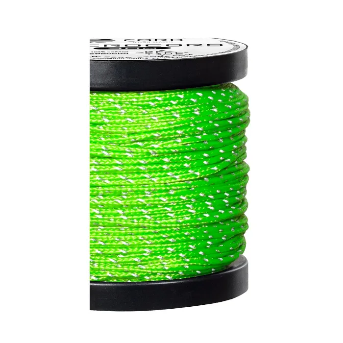 картинка Cord микрокорд катушка 10м светоотражающий neon green от интернет-магазина Тибет